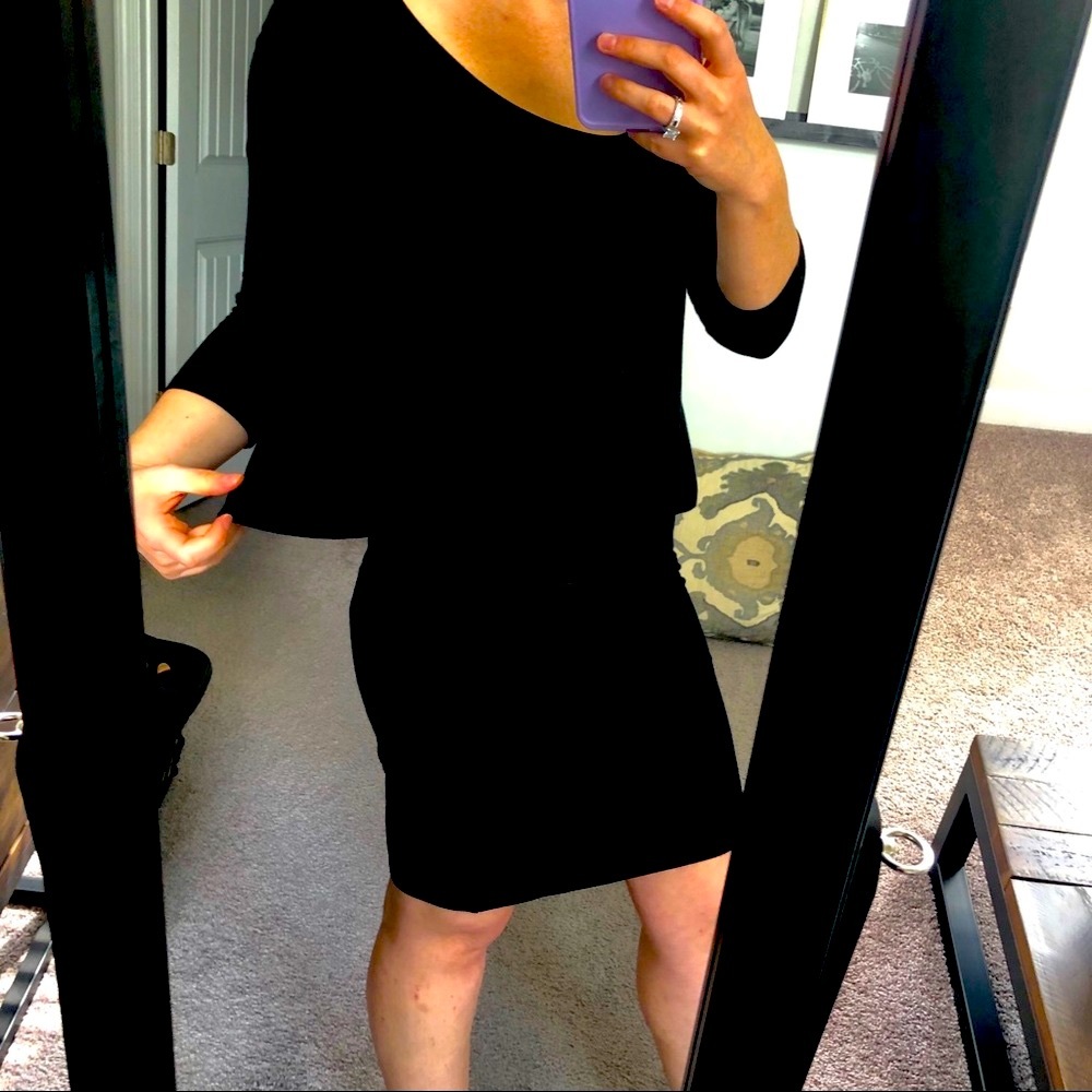 Banana republic black dress